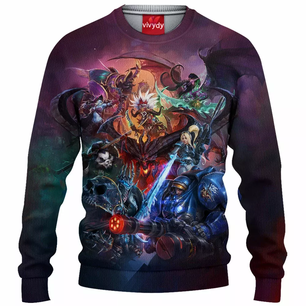 Heroes Of The Storm Knitted Sweater