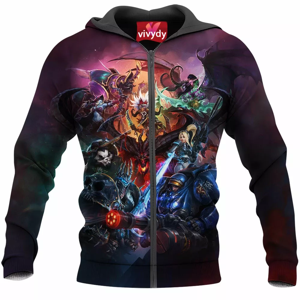 Heroes Of The Storm Zip Hoodie