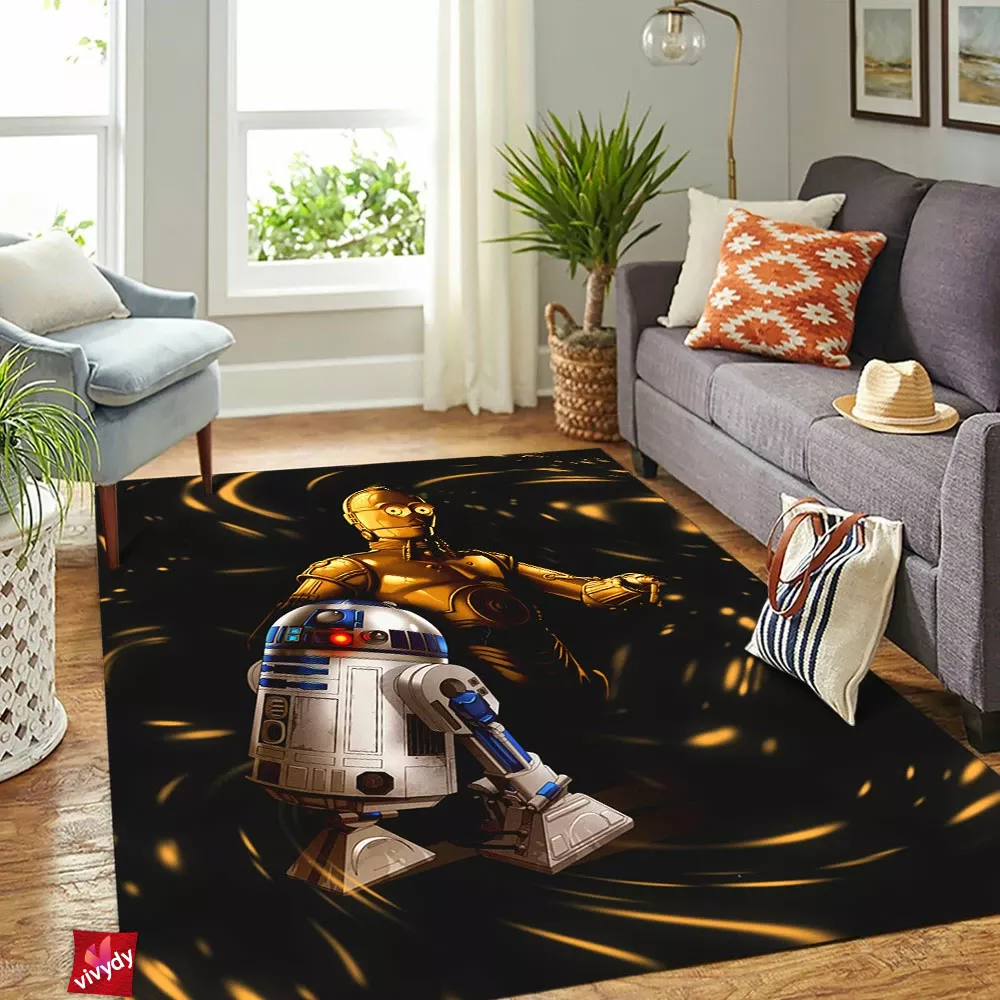 Droids Rectangle Rug