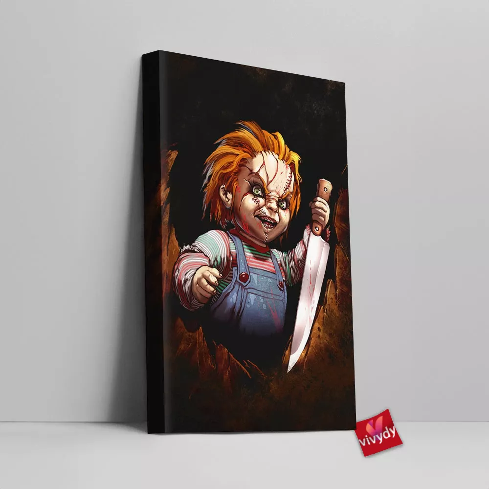 Chucky Canvas Wall Art