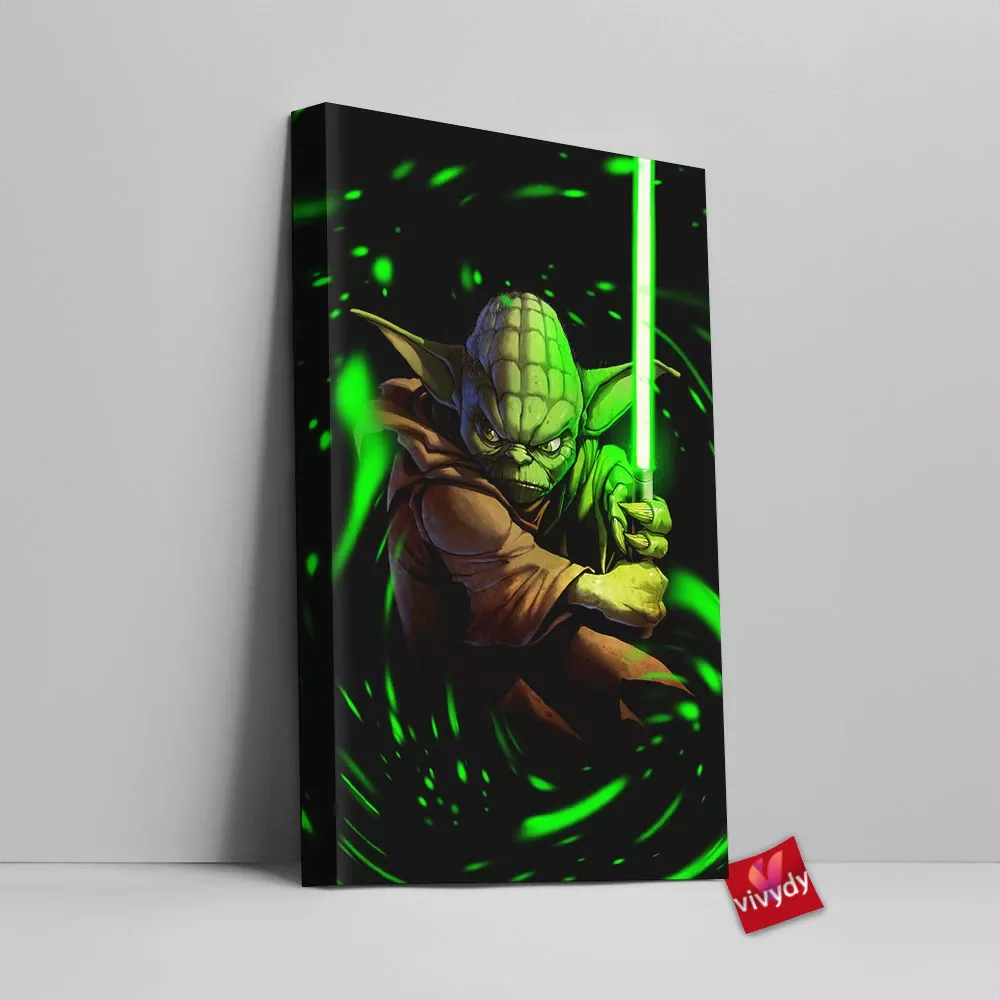 Yoda Canvas Wall Art