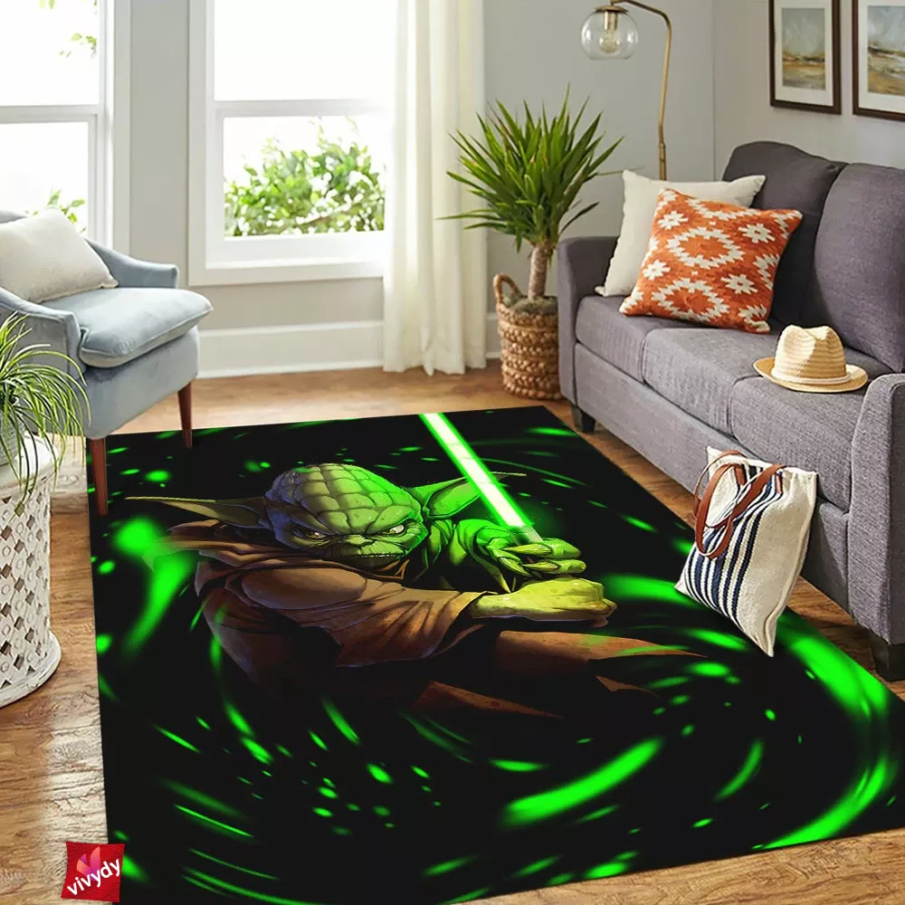 Yoda Rectangle Rug