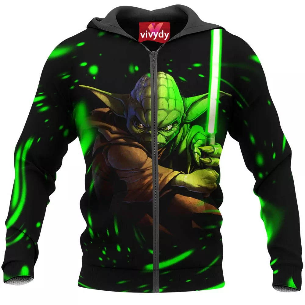 Yoda Zip Hoodie