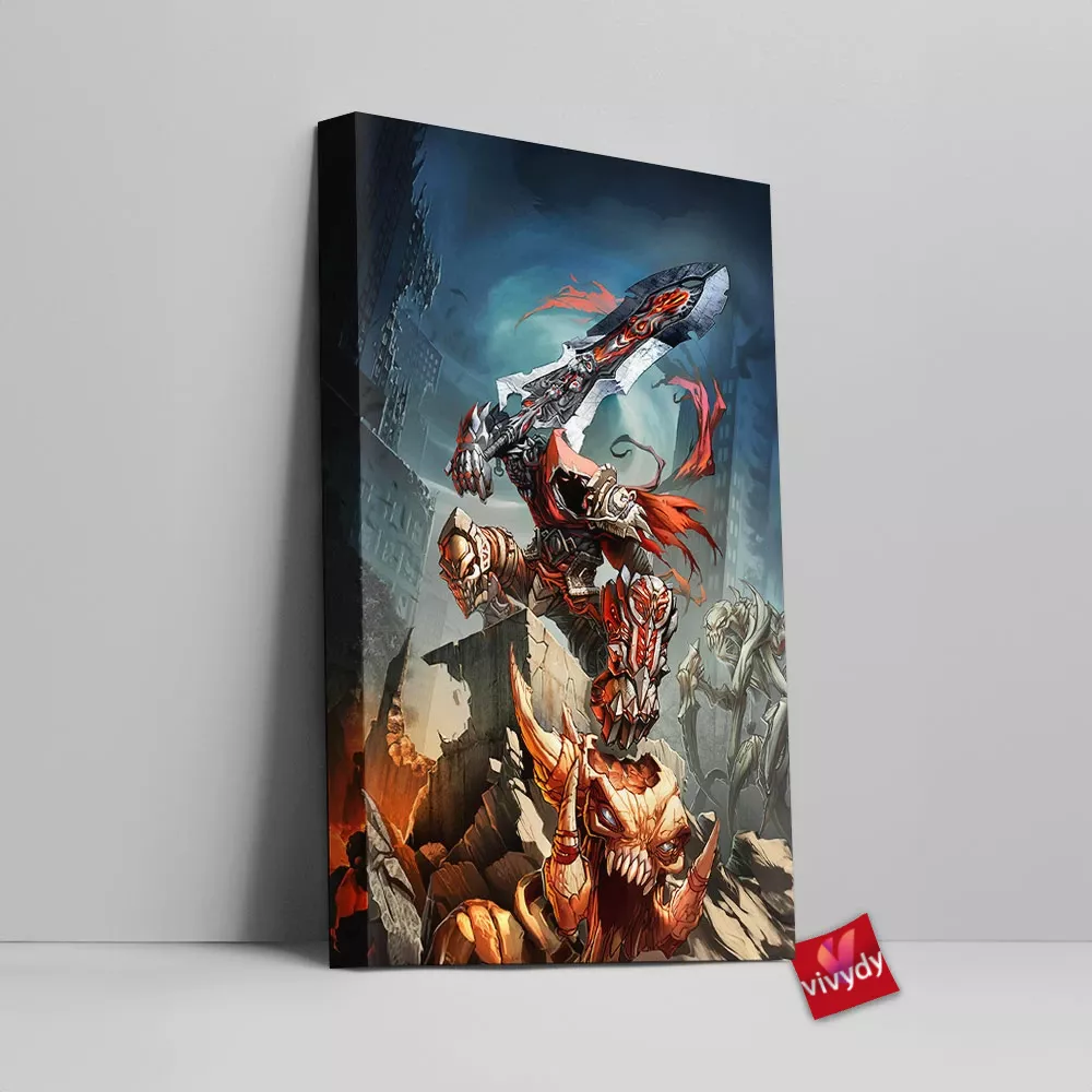 War Darksiders Canvas Wall Art