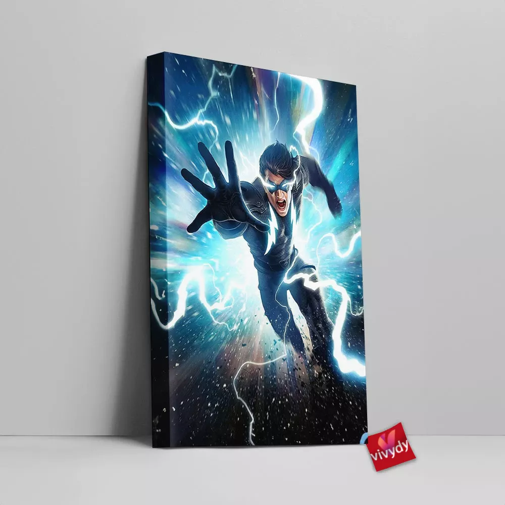 Electric Man Canvas Wall Art