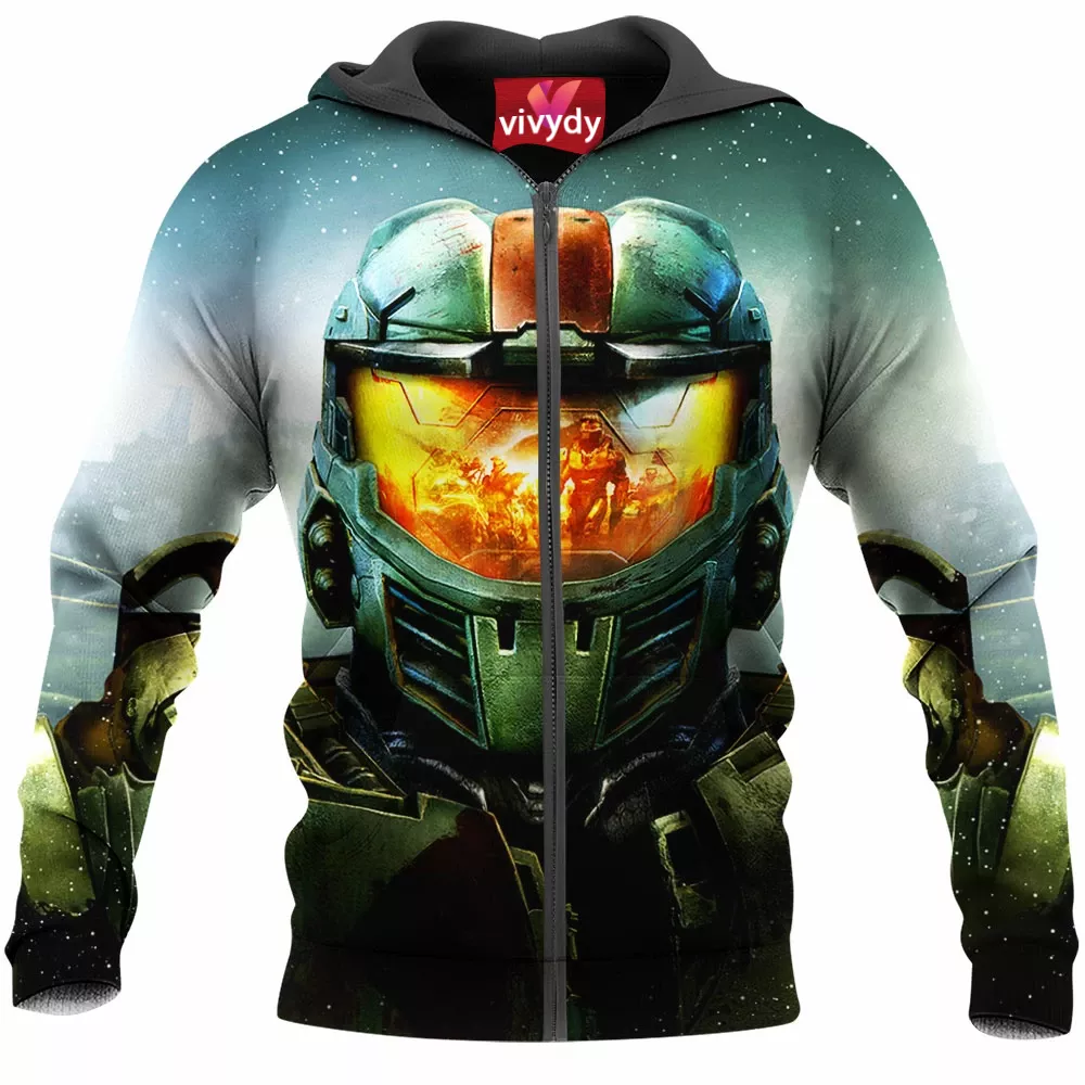 Halo Zip Hoodie