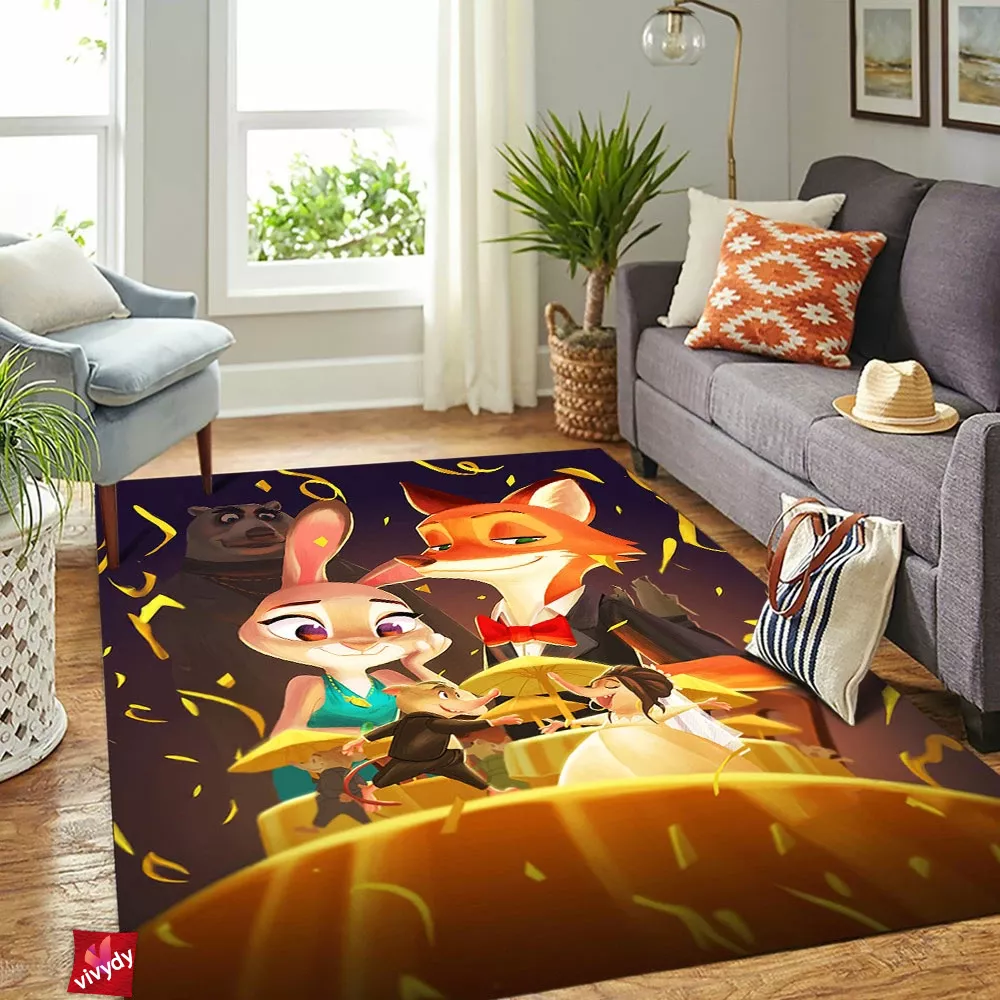 Zootopia Rectangle Rug