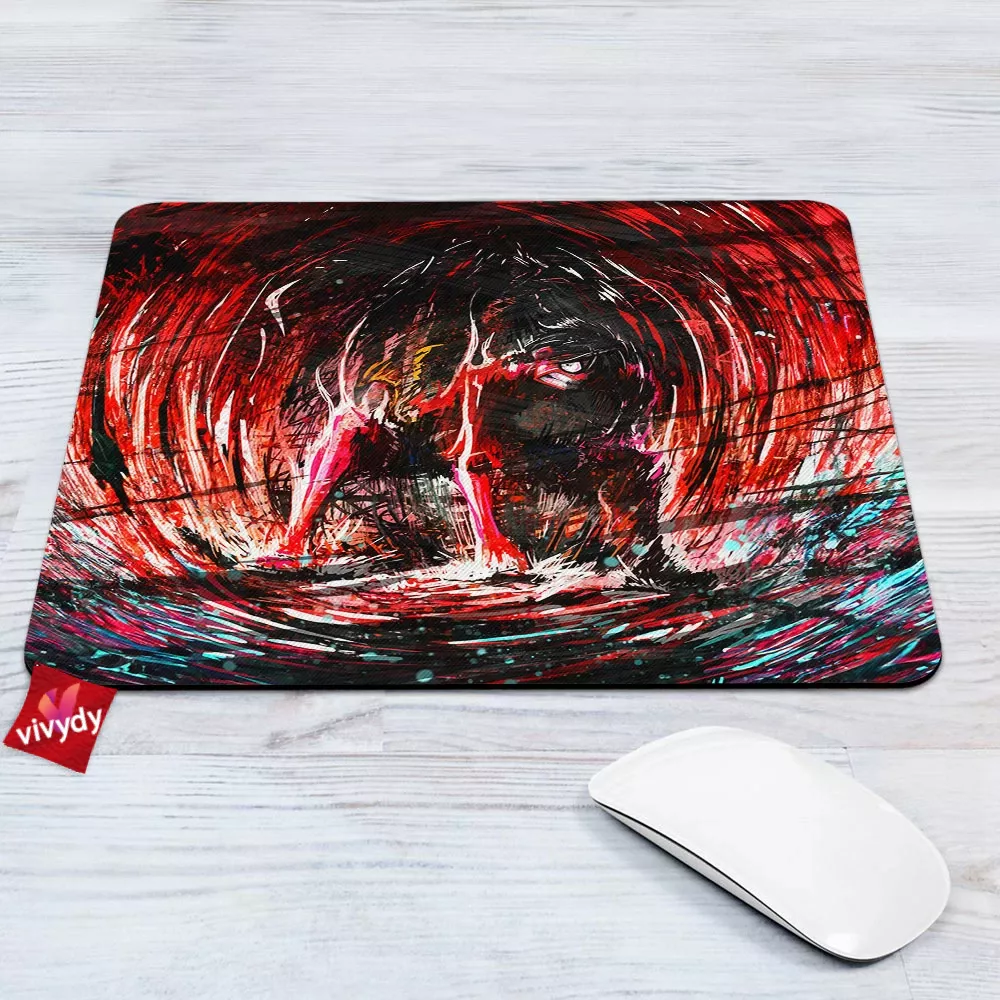 Angry Luffy Mouse Pad