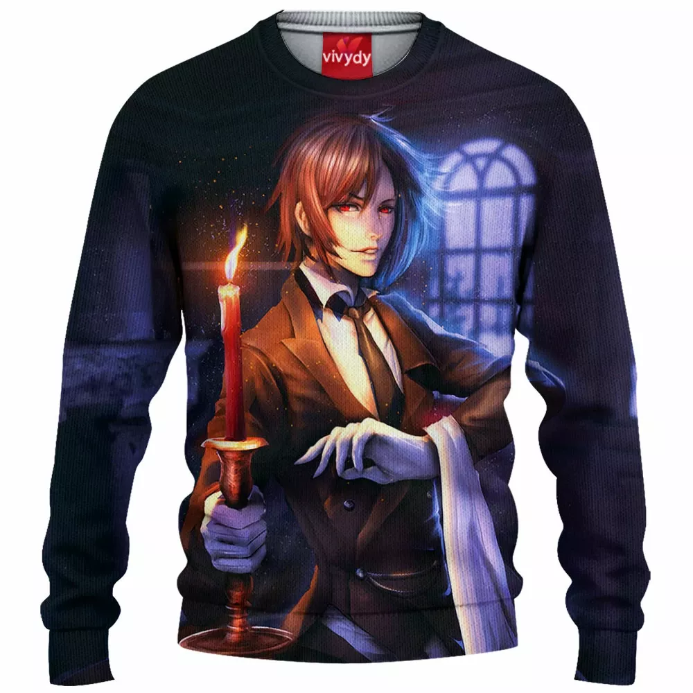 Black Butler Knitted Sweater