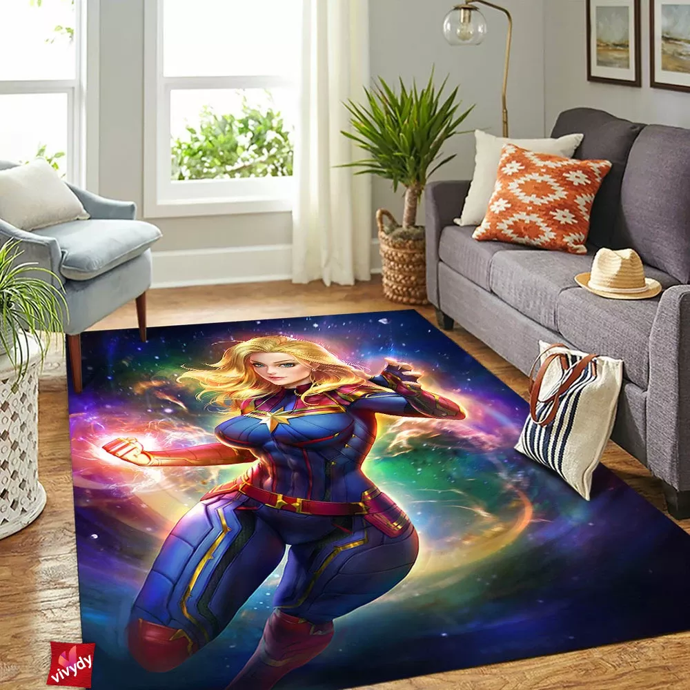 Captain Comic Rectangle Rug