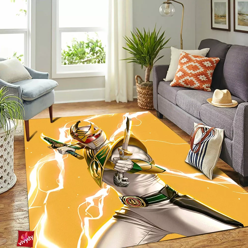 Mighty Morphin Power Rangers Rectangle Rug