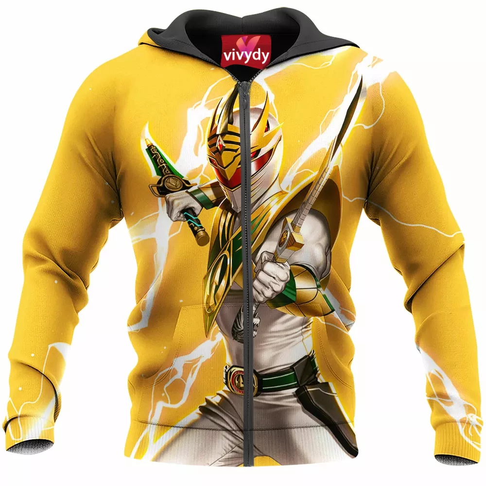 Mighty Morphin Power Rangers Zip Hoodie