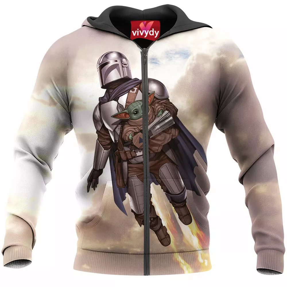 The Mandalorian Zip Hoodie