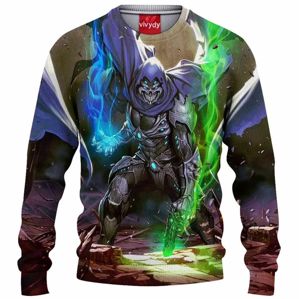 Deathshroud Comic Knitted Sweater