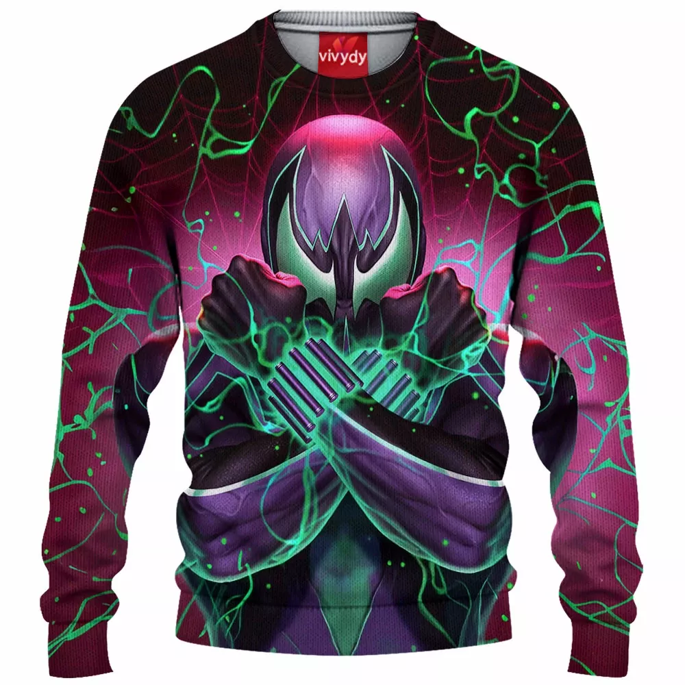 Dark Web Knitted Sweater