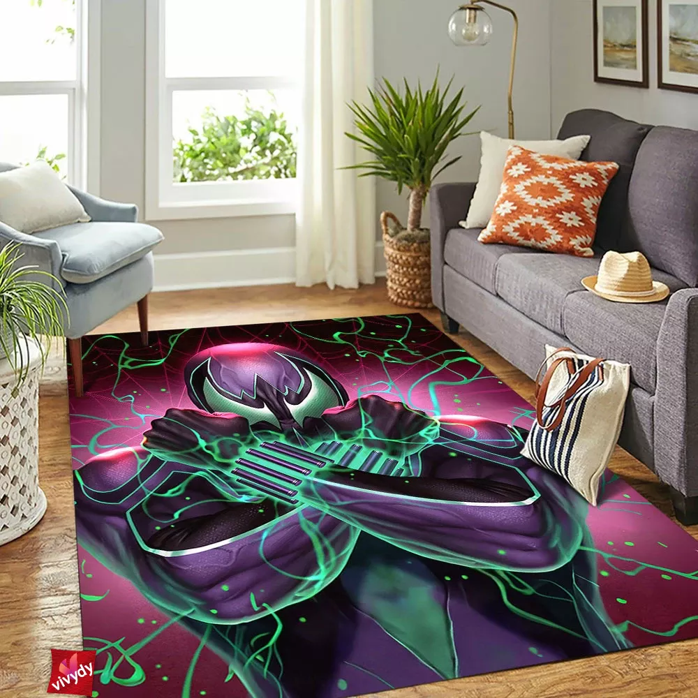 Dark Web Rectangle Rug