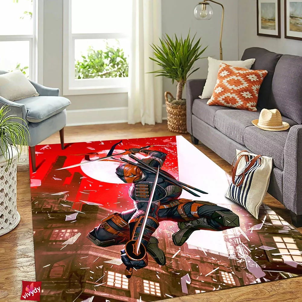 Deathstroke Rectangle Rug