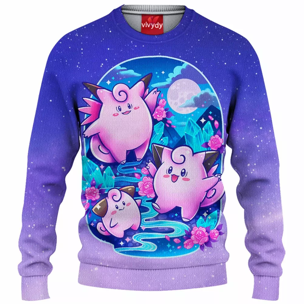 Clefairy Knitted Sweater