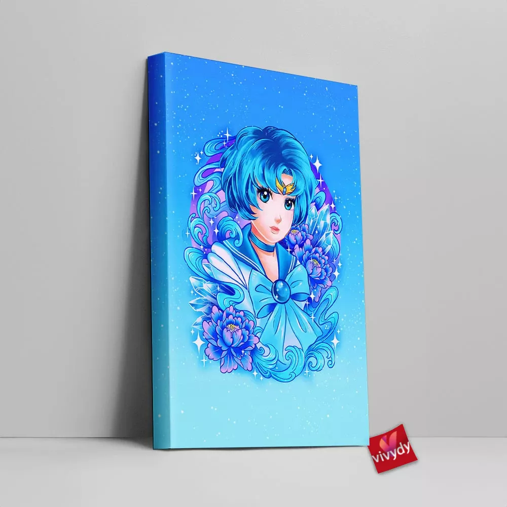 Sailor Mercury Canvas Wall Art