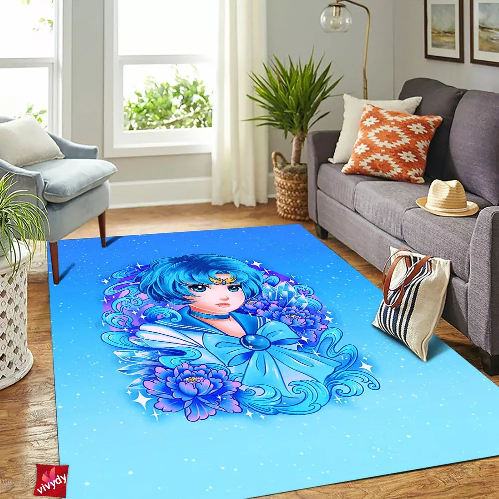 Sailor Mercury Rectangle Rug