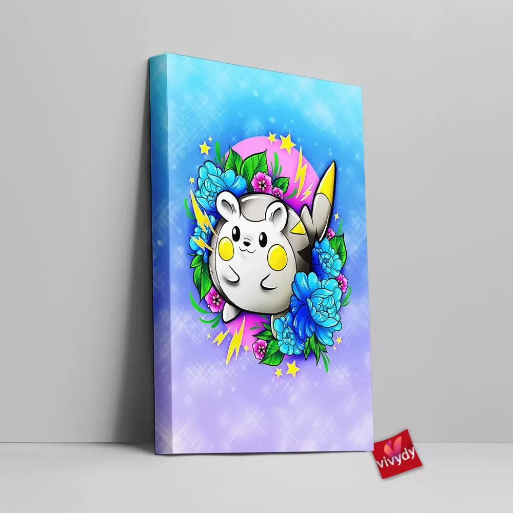 Togedemaru Canvas Wall Art