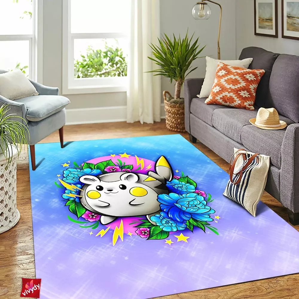 Togedemaru Rectangle Rug