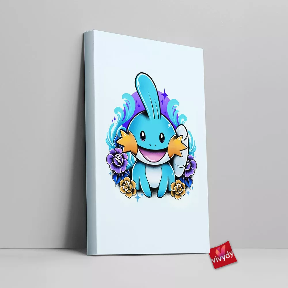 Mudkip Canvas Wall Art