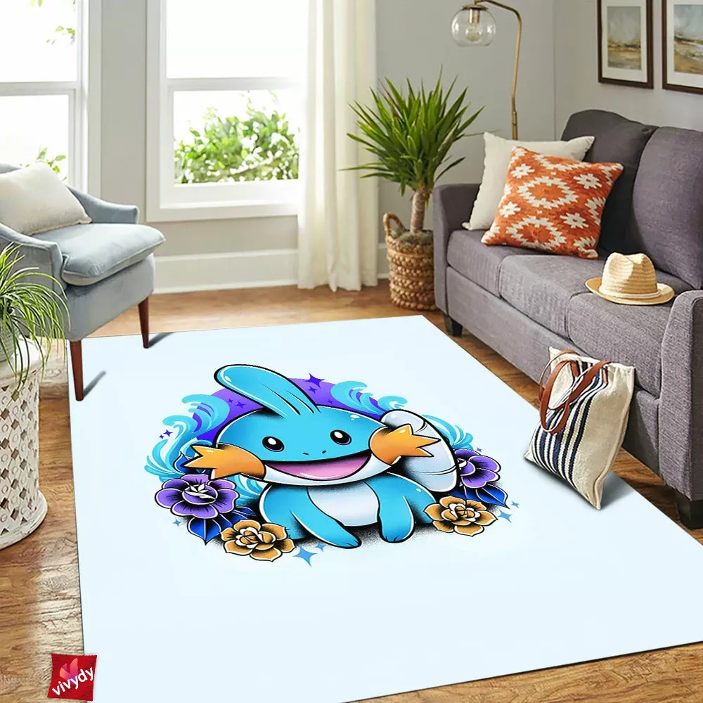 Mudkip Rectangle Rug