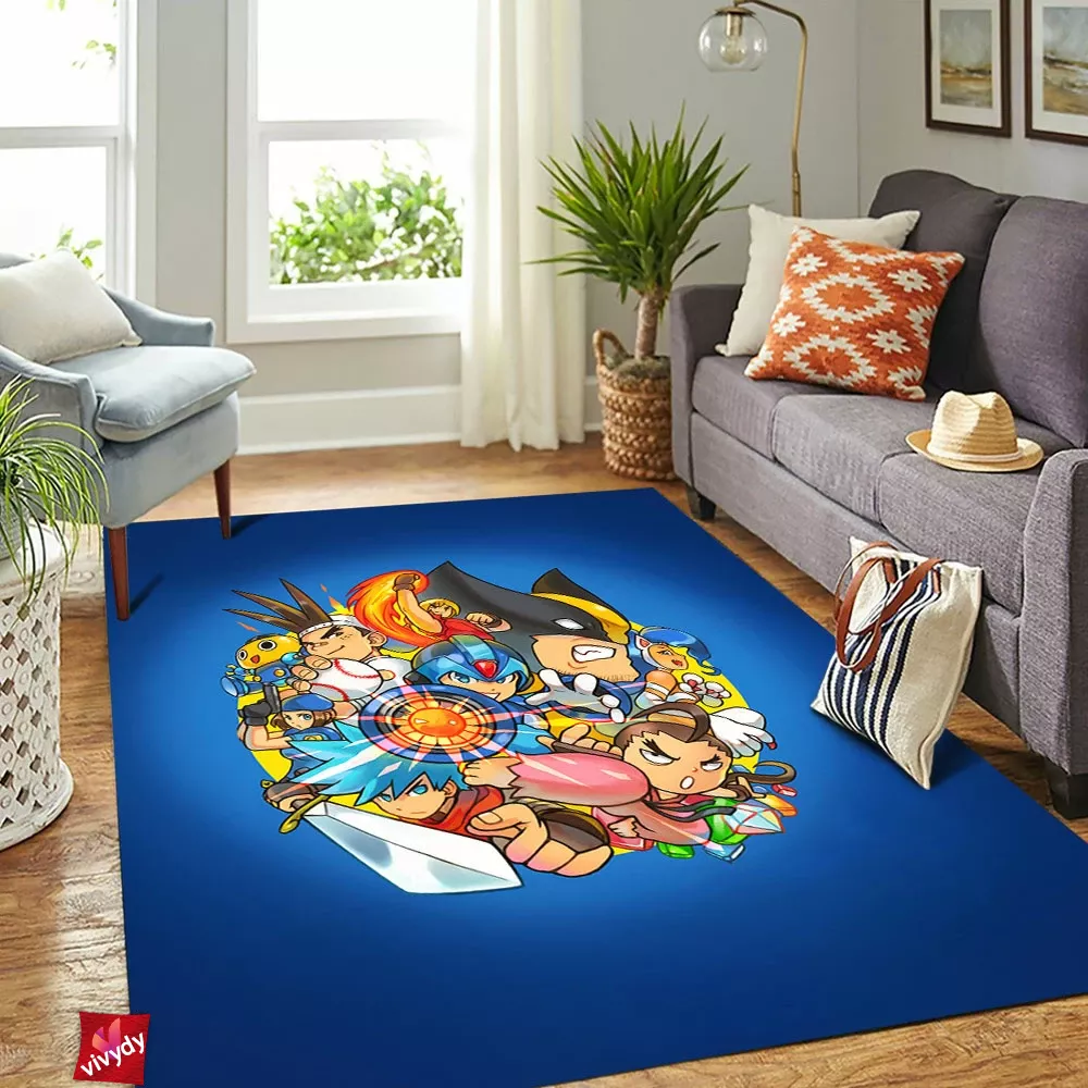 Capcom Playstation Rectangle Rug