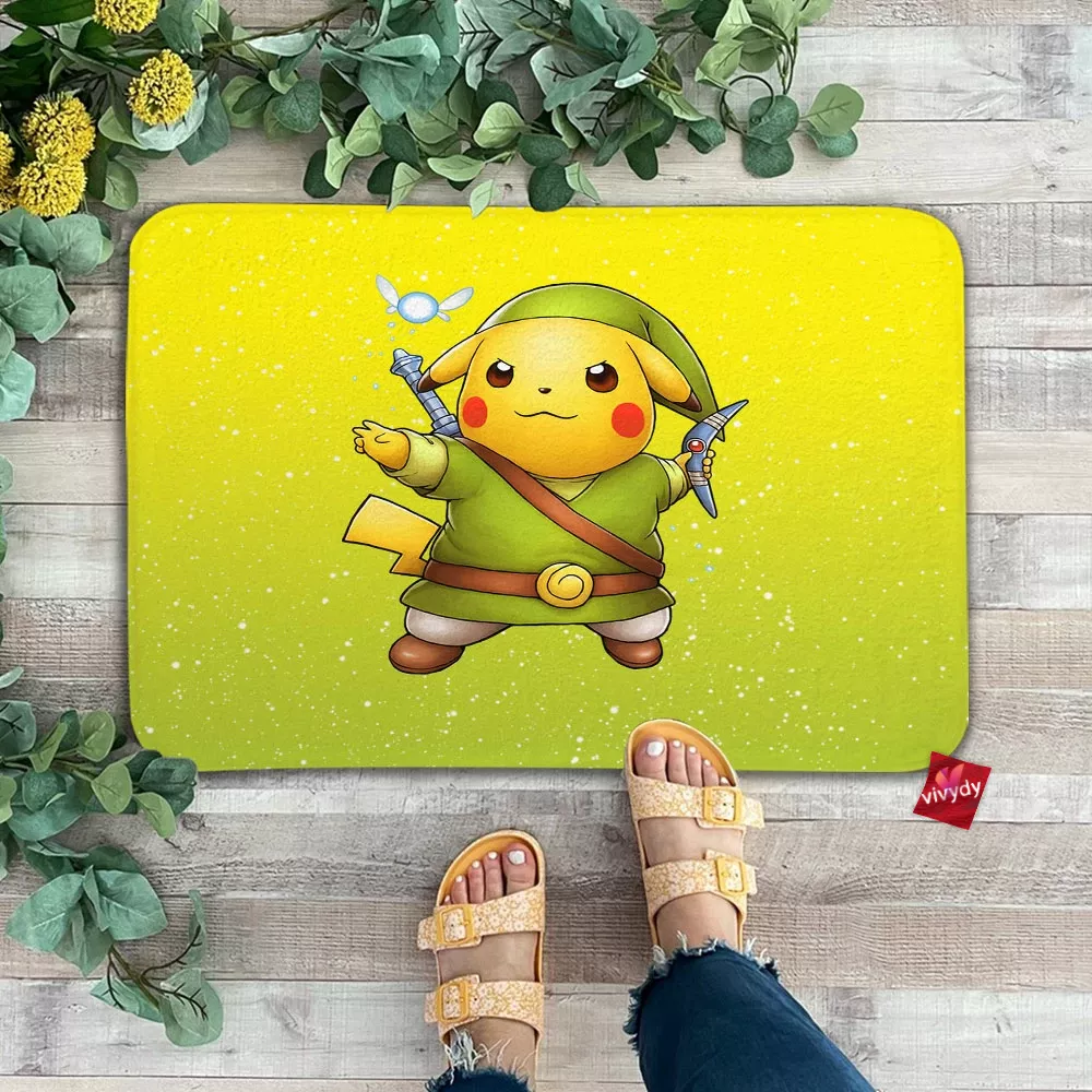 Link Pikachu Doormat