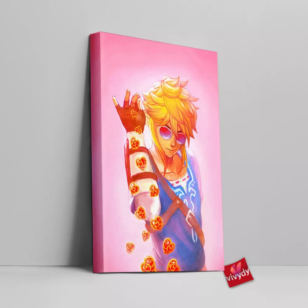 Link Salt Bae Canvas Wall Art