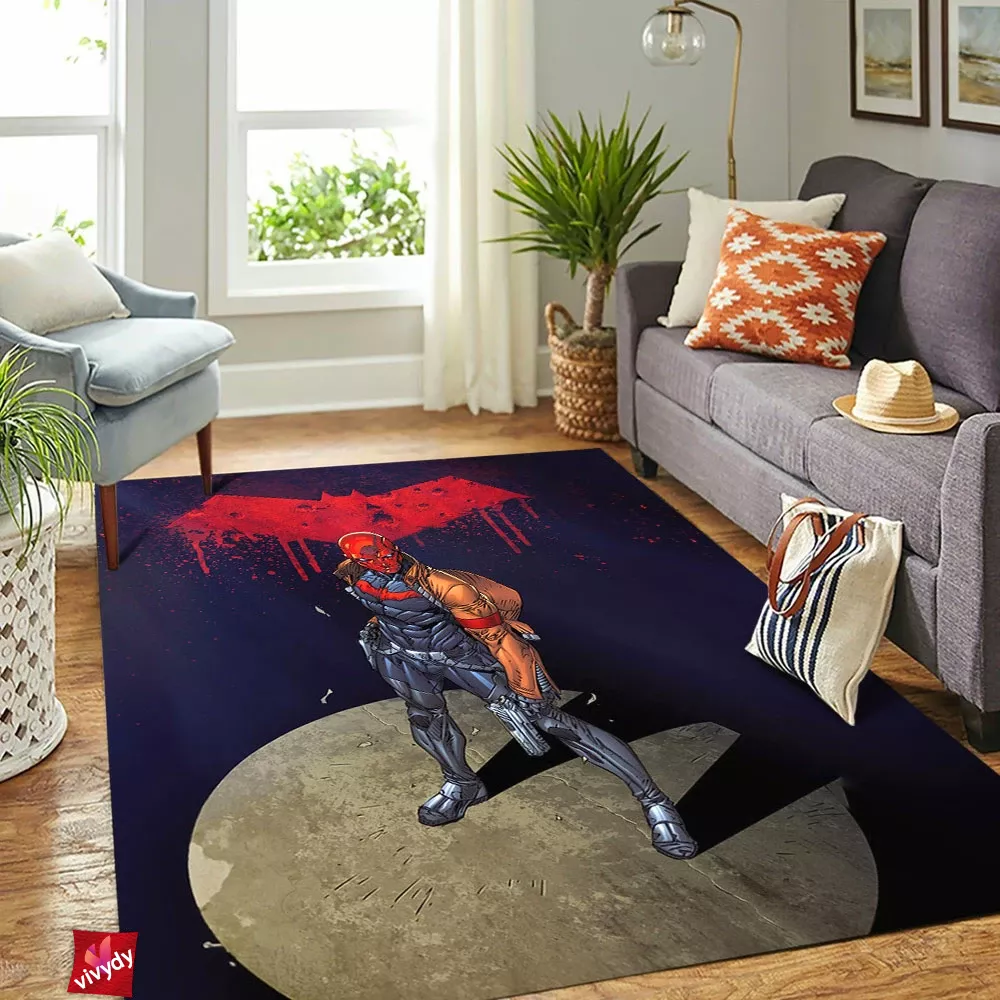 Red Hood Rectangle Rug