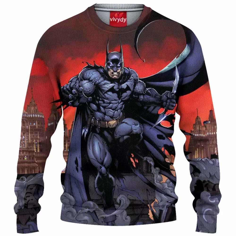 Batman Knitted Sweater