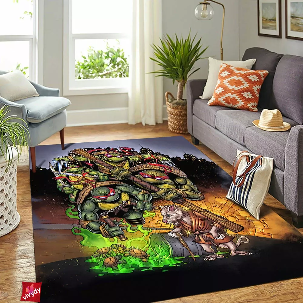 Tmnt Rectangle Rug