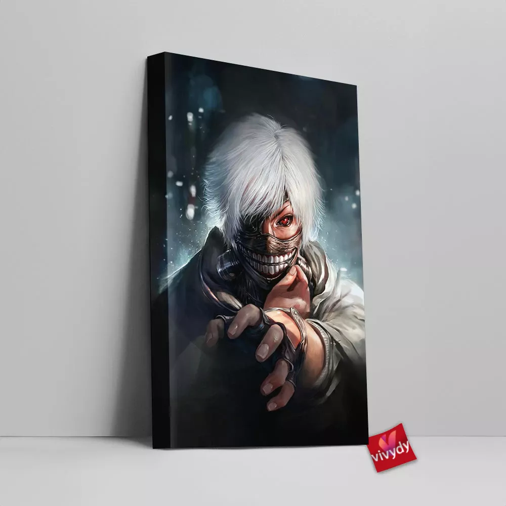 Ken Kaneki Canvas Wall Art