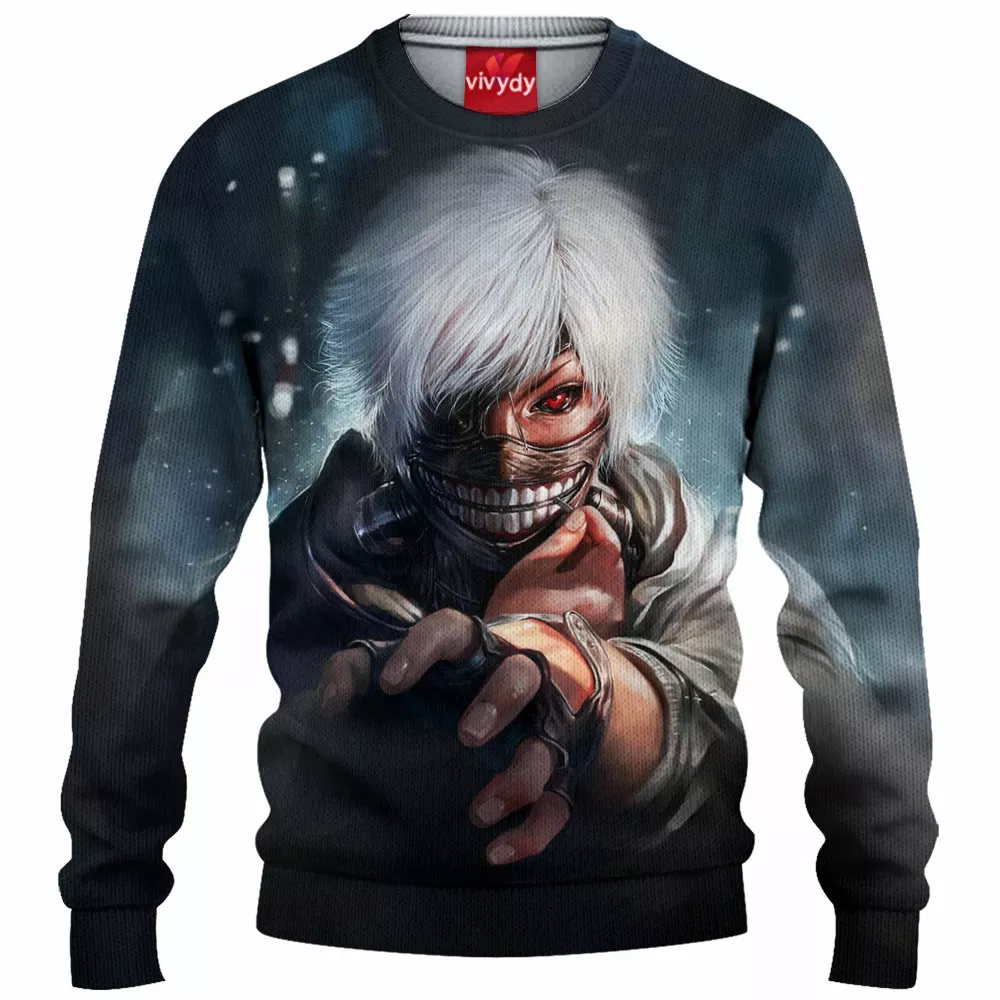 Ken Kaneki Knitted Sweater