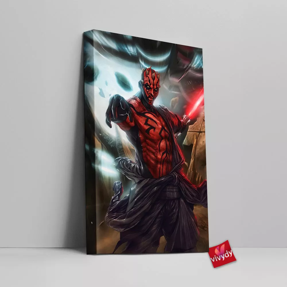 Darth Maul Canvas Wall Art