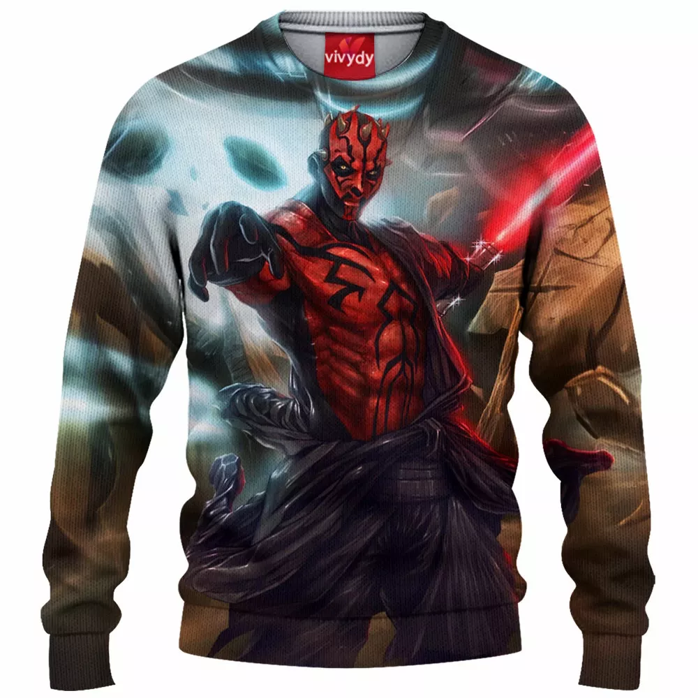 Darth Maul Knitted Sweater