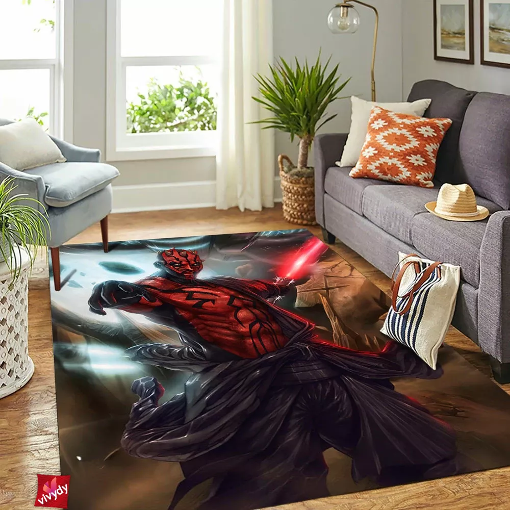 Darth Maul Rectangle Rug