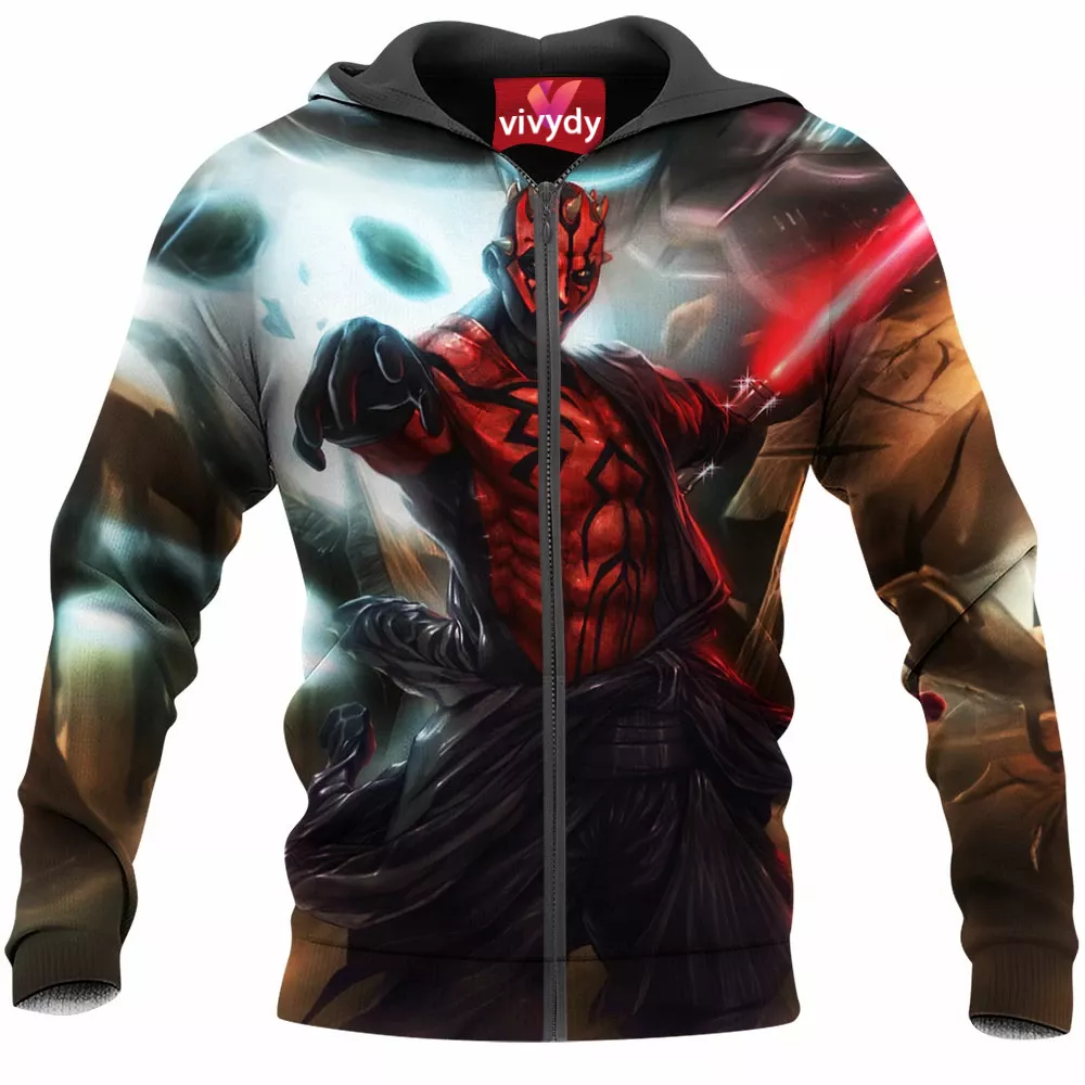 Darth Maul Zip Hoodie