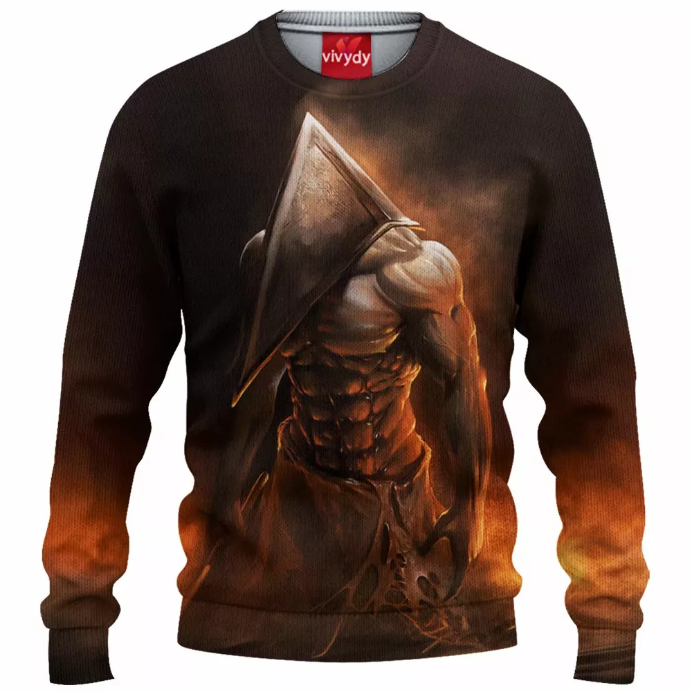 Pyramid Head Knitted Sweater