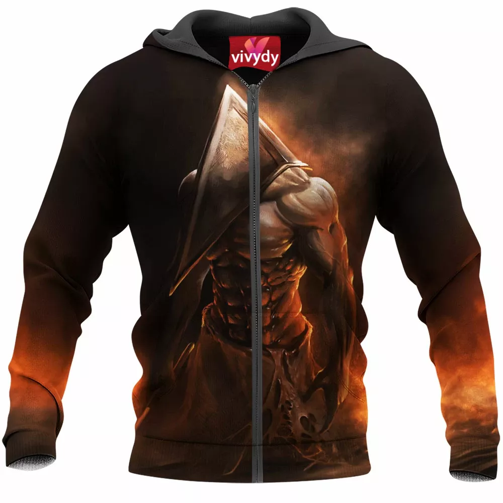 Pyramid Head Zip Hoodie