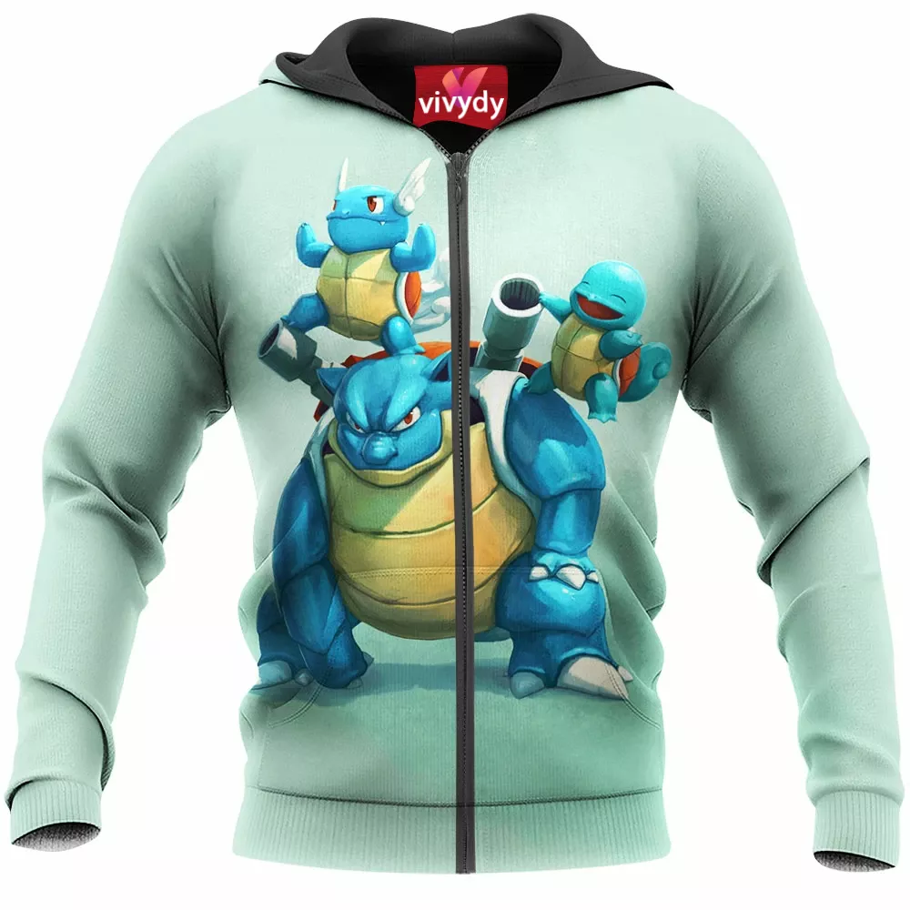 Blastoise Zip Hoodie