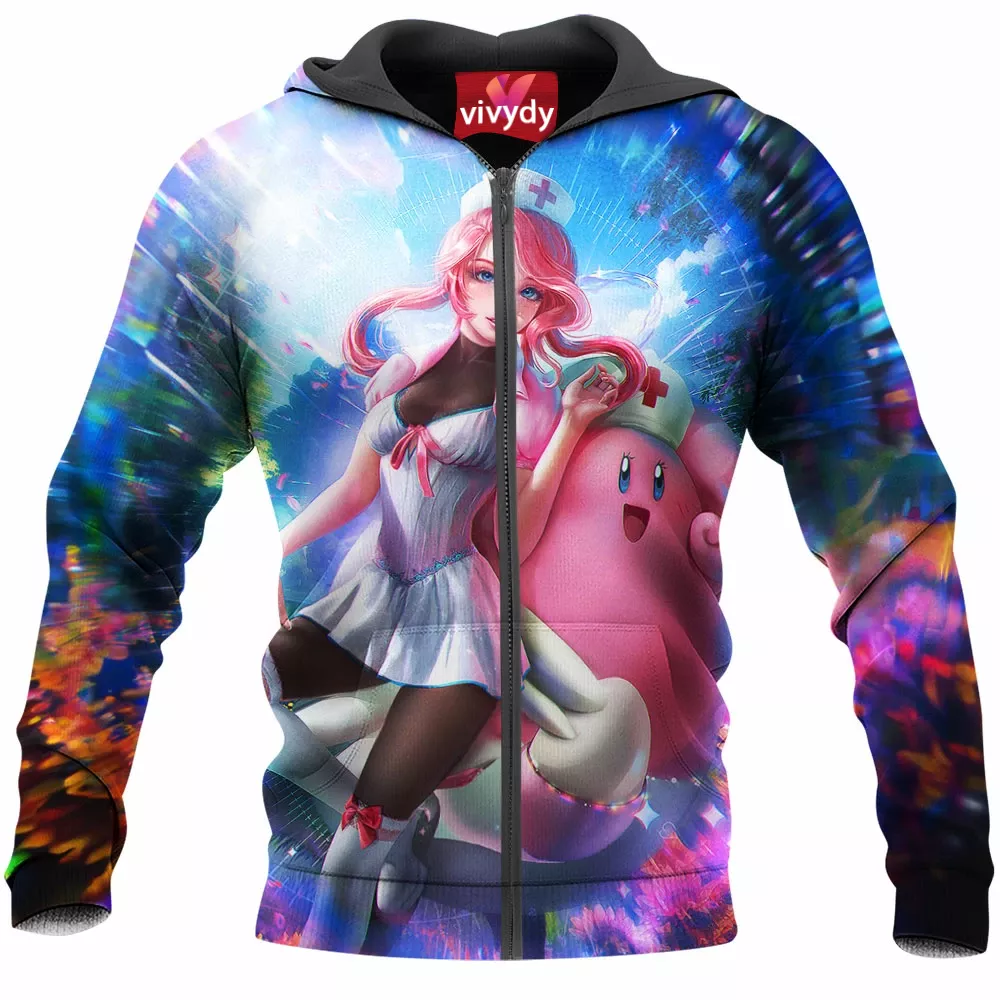 Nurse Joy Zip Hoodie