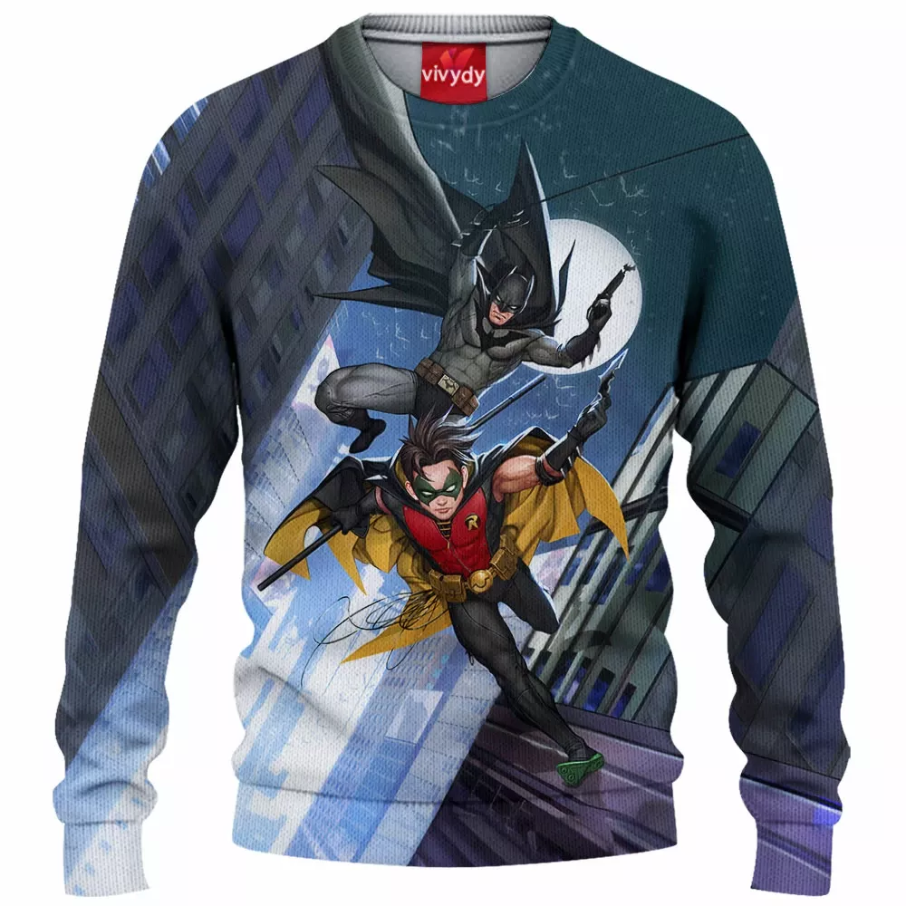 Batman Knitted Sweater