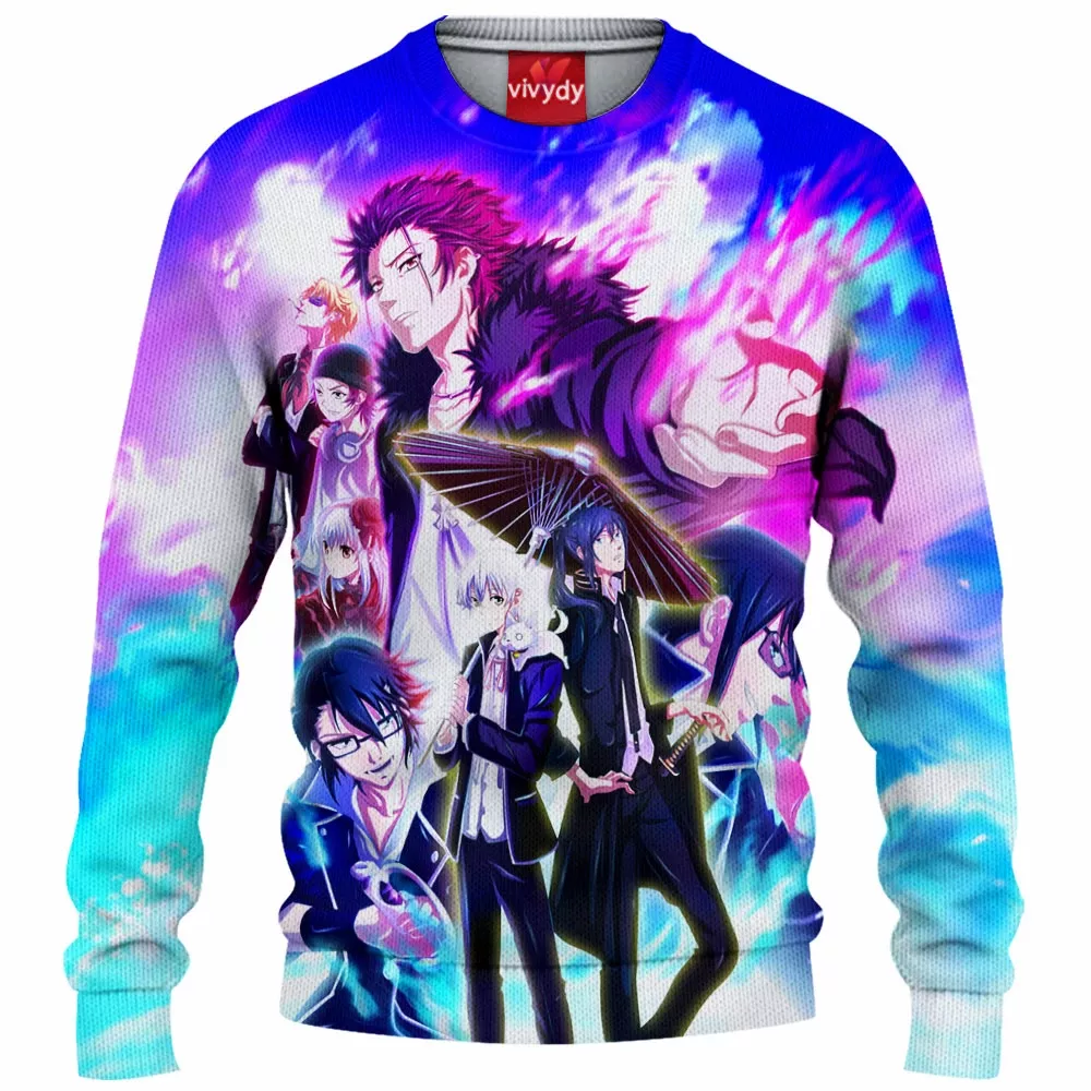 K Project Main Characters Knitted Sweater