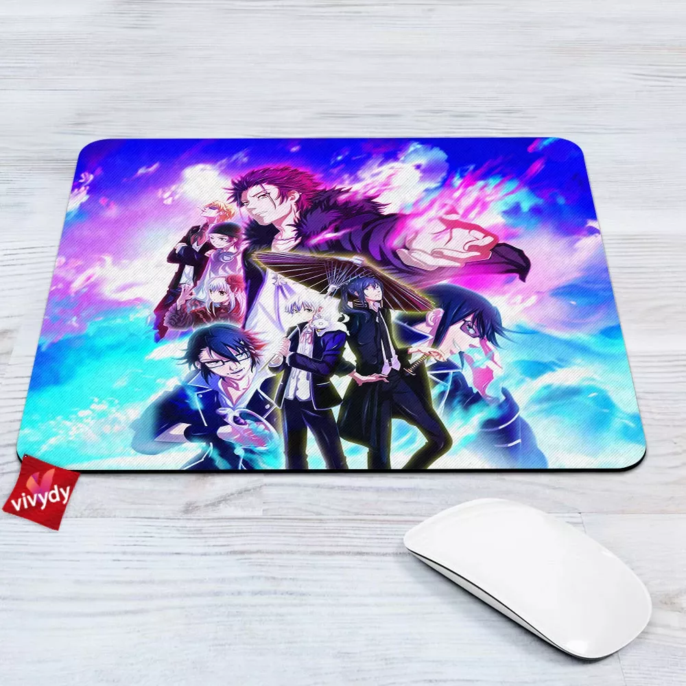 K Project Main Characters Mouse Pad