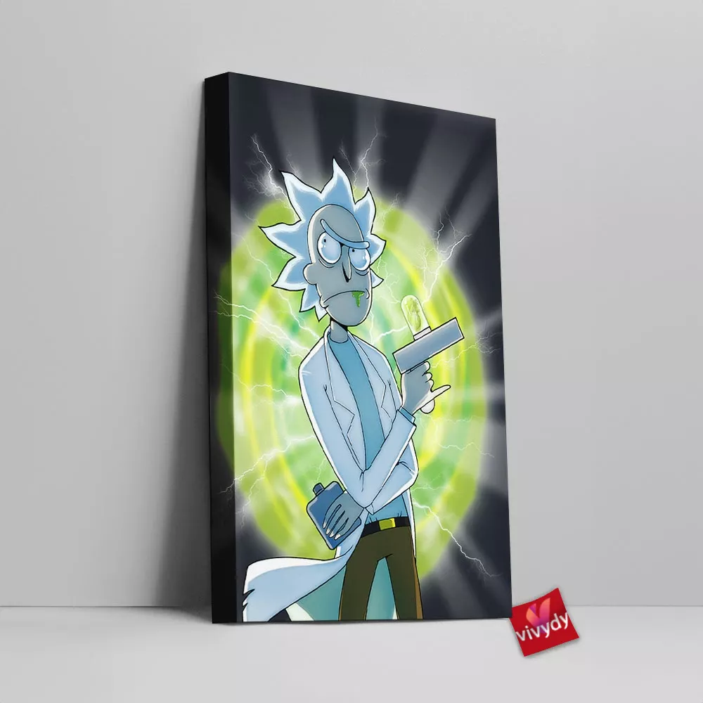 Rick And Morty Canvas Wall Art