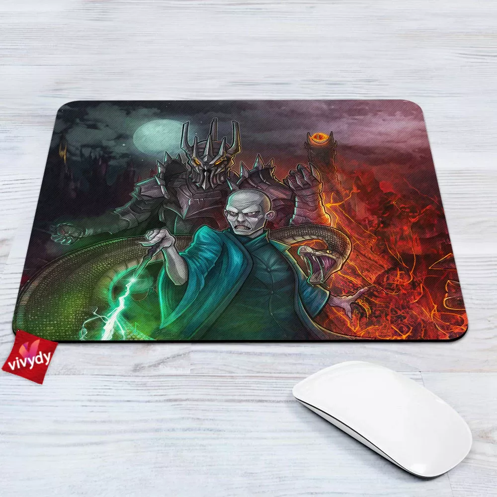 Sauron And Voldemort Mouse Pad