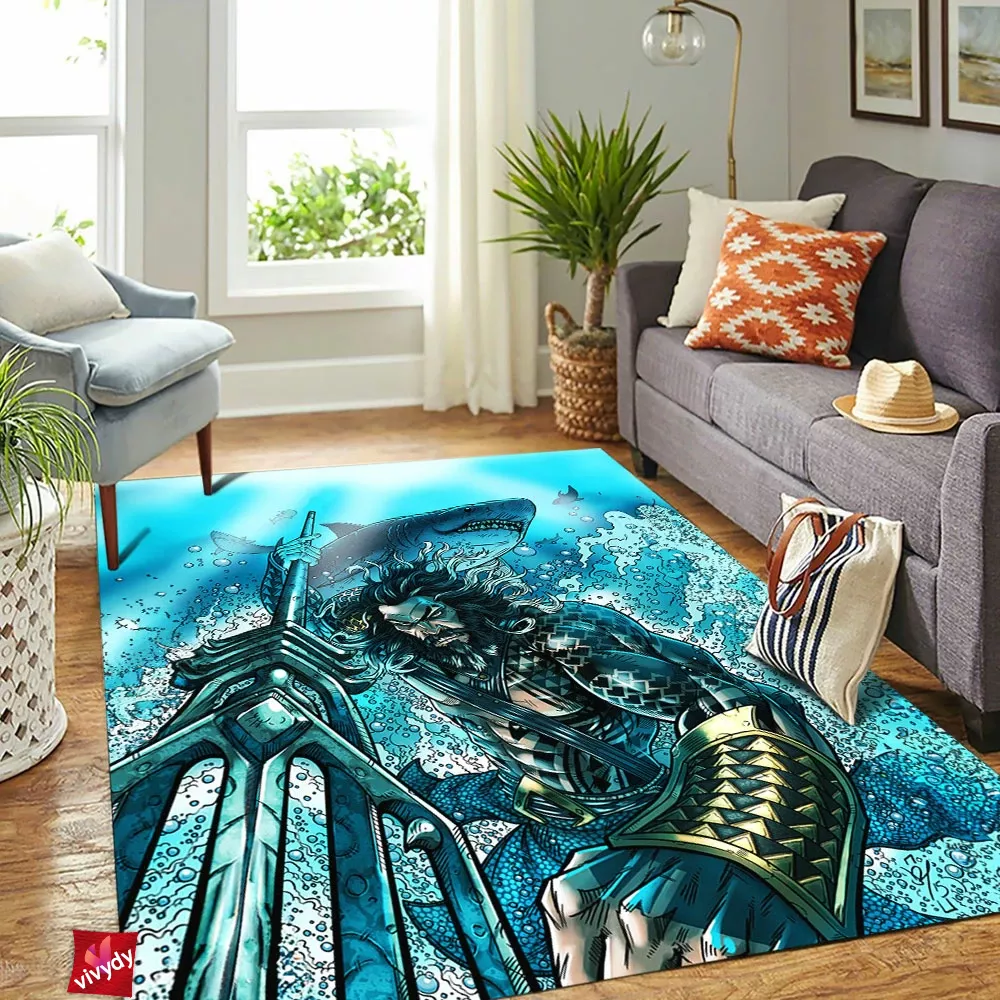 Aquaman Rectangle Rug